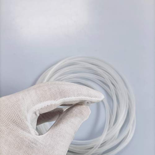 5 Yard (15 feet) White Silicone Aquarium Dosing Pump Tubing 3mm ID x 5mm OD