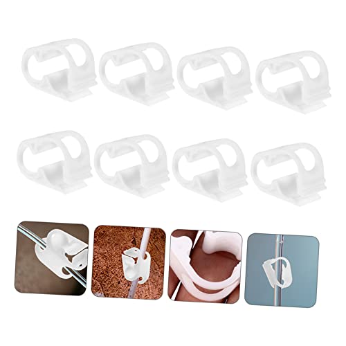 10pcs Adjustable Siphon Hose Control Clamps Silicone Tube Clips for Flow Regulation Gardening Laboratories and Chemical Applications