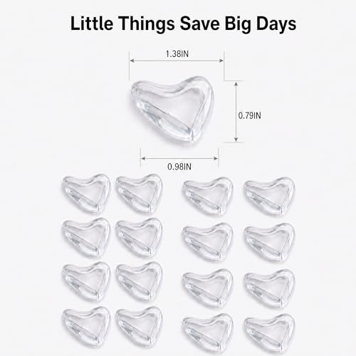 16 Pack Clear Baby Corner Protectors – Teardrop-Shaped Furniture Edge Guards for Baby Proofing – Soft PVC Table Corner Covers for Safety on Tables, Cabinets, Shelves – Childproof Bumpers for Home - color: 16 Teardrop-shaped