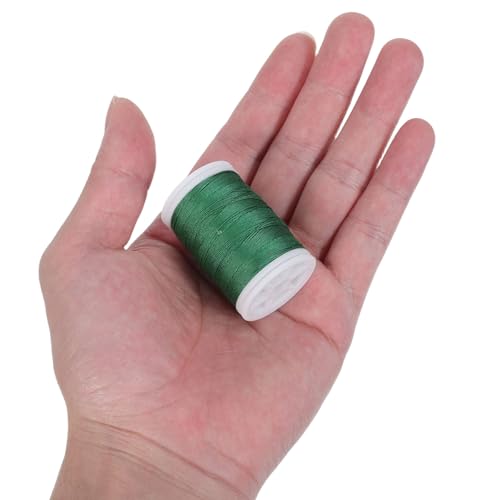 Moss Cotton Aquarium Thread - 218.7 Yard Green Aquarium Moss Line - Gradually Decomposing Plant Fixing Thread for Attaching Riccia Fluitans & Aquatic Plants