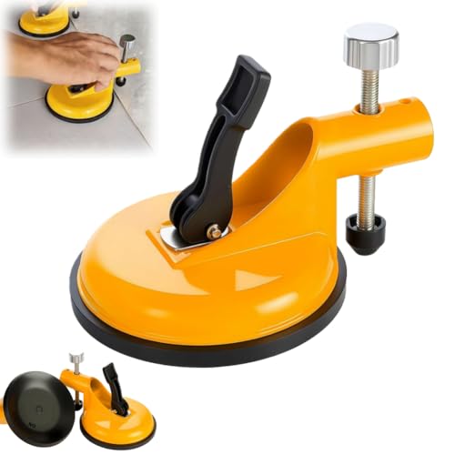 Adjustable Height Setter – Professional Countertop Leveling Tool, 2026 Upgraded Vacuum Panel Leveling Tool & Floor Tile Levelings Clamp, Efficient Flooring Tools, Floor Gap Fixer Tools