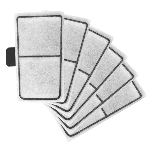 lasuroa Filter Cartridges Compatible with Topfin Top Fin EF-S & BF5 BETTAFLO, 3.7x2.1 Inch Fish Tank Filter Cartridge Replacement for Aquarium Water Filtration (EF-S, 6) - style: EF-S