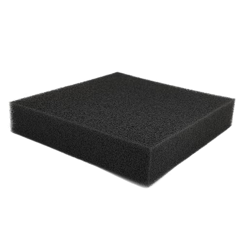 Aquarium Bio Sponge Pad Filter Media for Fish Tank,20/30/40PPI Open Cell Coarse Foam Block Foam Pre Filter Sponge (11" Lx 10.25" W x 2" H 40PPI) - size: 11" Lx 10.25"W x 2"H 40PPI