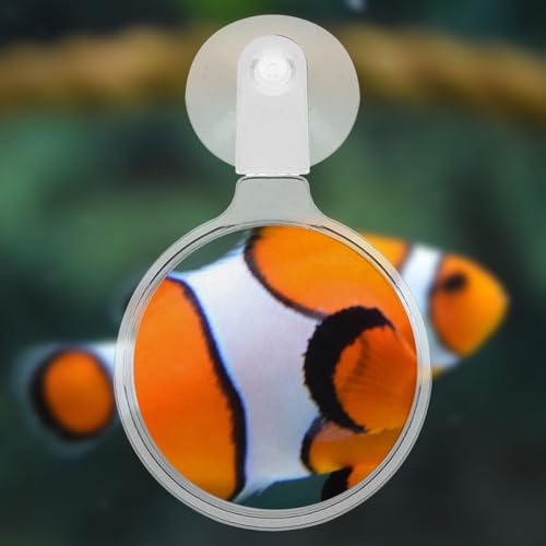 4pcs Acrylic Fish Tank Glass with Cup Enhanced Viewing for Aquariums Reptile Tanks and -Landscapes User-Friendly Design for Seniors and Clear Observation of Creatures