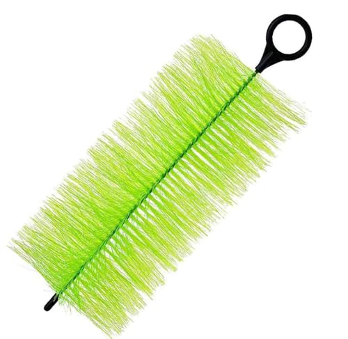 TAODAN 2PCS 30x12cm Green Fish Pond Filter Cleaning Brush Suitable for Aquarium Strainer and Water Feature Gardens
