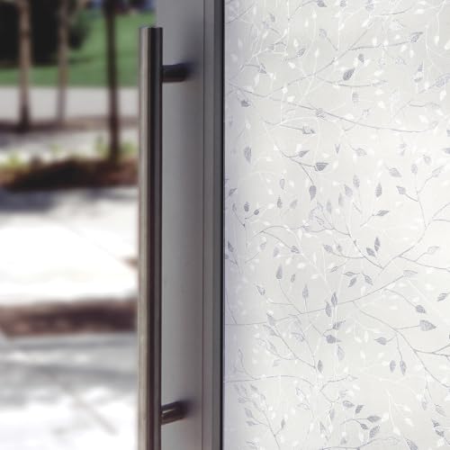 Canopy Window Privacy Film by Artscape - Decorative Privacy Frosted Glass Design, Static Cling, Day and Night Privacy, UV Protection, Easy to Apply and Removable, Made in USA - 36 x 72 Inch - color: Canopy