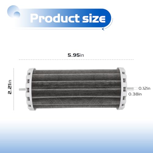 Aquarium Fish Tank Filters Compatible with Marineland Penguin 350 200, Hang On Filters Replacement for Penguin BioWheel 350B 200B Assembly Biowheel Part, PRBW2350B, 2 Pack