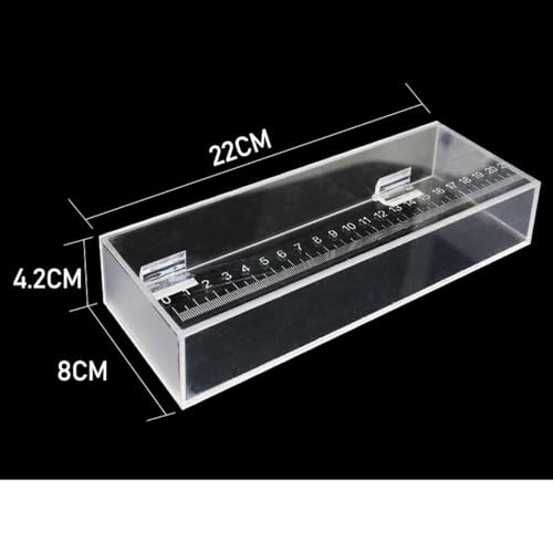 Fishing Photo Tank Fish Isolation Box Acrylic Aquarium Transparent Hatching Incubator Case, 25x4.4x9cm - color: 25x4.4x9cm