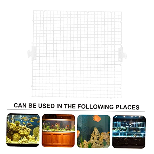 8pcs Transparent Aquarium Isolation Panel for Fish Tank Fish Breeding Board Cups Divider to Separate Aggressive and Weak Easy Installation Isolation Plate