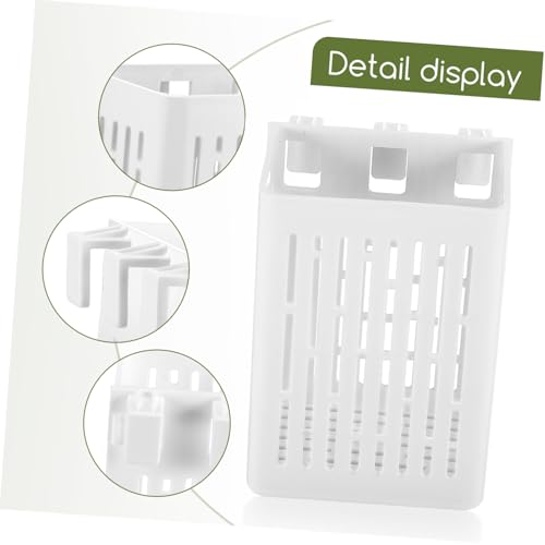 BESPORTBLE 2pcs Aquarium Plant Holder Baskets White Aquatic Plant Cup Fish Tank Holder Aquarium Supplies