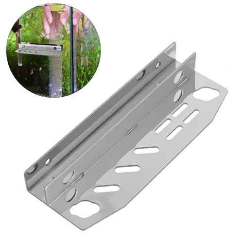 UPKOCH Aquarium Tool Rack Organizer Stainless Steel Maintenance Holder for Aquatic Planting and Cleaning Tools Efficient and Fish Tank Equipment Storage