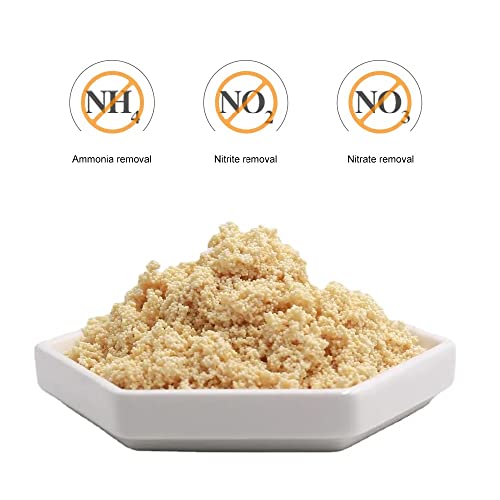 IOAOI PuriResin Aquarium Filter Media, Organic Filtration Resin, for Freshwater and Saltwater Fish Tank, Removes Driftwood Tannins, 100 ml - size: 1 Pack