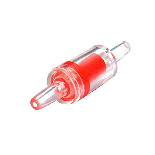 Aquarium Check Valves - 16pcs One Way Air Pump Valves Non-Return for 3/16 inch Fish Tank Aerator Airline Tubing Accessories Pipe Fitting Clear