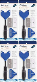 Aqueon ProScraper 3.0™ Short Aquarium Algae Scraper (Pack of 4) - size: No Size (Pack of 4), style: Short Scraper