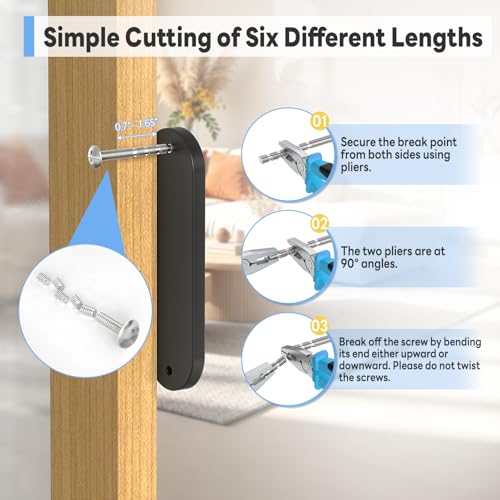 2 Pack Self Stick Sliding Door Handles, Aluminum Alloy 4 Inch Self Adhesive Cabinet Knobs for Push-Pull Glass Barn Doors, Closets, Wardrobes, Windows (2, Black) - color: Black