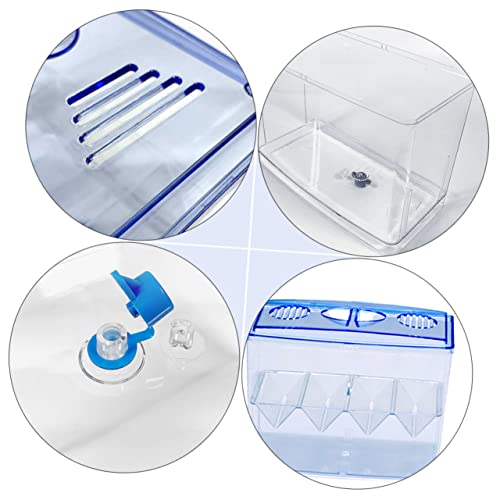 FRCOLOR 1pc Small Fish Hatching Isolation Box Freestanding Self-Floating Breeding Tank for Betta and Shrimp Easy to Clean Safe for