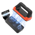 hygger Fish Tank Magnetic Glass Cleaner Two Detachable Algae Scraper for Aquarium Fish Tank，Floating Scrubber Brush Glass Algae Magnet Cleaning Tool for Medium Aquariums Tank - size: M