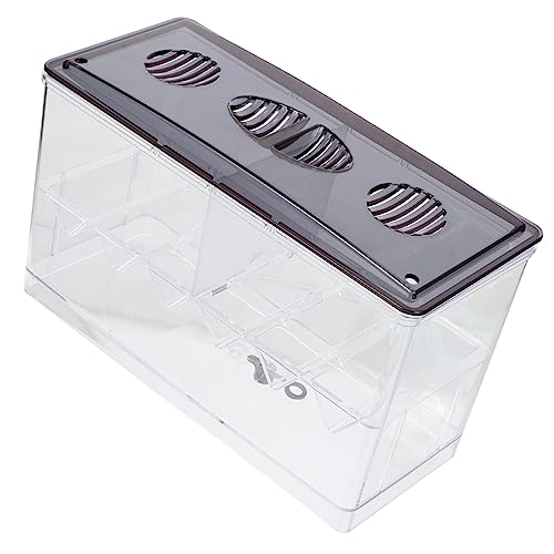 SUPVOX Aquarium Breeding Box Acrylic Isolate Case Multi-Function Incubation Accessory Easy Clean Store