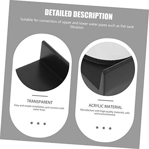 Hemoton 4pcs Thickened Corner Pads for Fish Tanks Shockproof Cushion Guards for Aquariums Prevents Bumps Scratches for Desktop Easy to Install