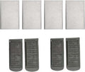 3 Gallon/5 Gallon Aquarium Filter Accessories, Aquarium Filter Cartridges (4 pcs) and Filter Sponges (4 pcs) for Model 302