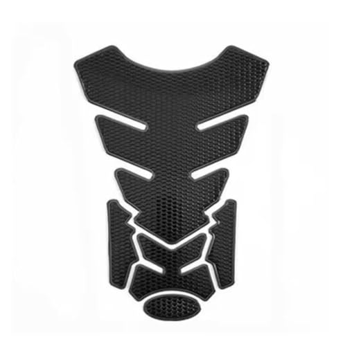 Universal Fuel Tank Sticker for Motorcycle Tank Pad Fish Bone Mat Oil Gas Tank Protector Motorcycle Cover Decal Gas Stickers Decals - color: Model B Black