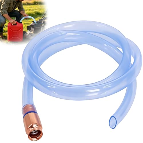 3/4" Siphon Hose, 6FT Shaker Siphon Pump for Gasoline/Gas/Fuel/Water Transfer, Upgrade Multi-Purpose Self Priming Siphon Hose - size: 1