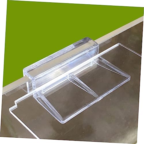 Milisten 15pcs Fish Tank Accessory Stand Acrylic Support Brackets for Aquarium Cover Lid