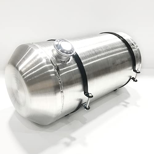 Fuel Tank 12 1/2 Gallon 12x26" 3/8NPT Outlet End Fill Spun Aluminum Gas Tank 12.5 Gals - size: 12" x 26"