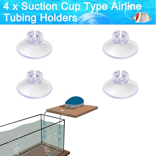 7 Feet Clear Airline Tubing Hose Standard ID 3/16" Aquarium Air Pump Accessories Grey Air Stone Cylinder Check Valves Suction Cup and Connectors for Nano Air Pumps Small Buckets and Fish Tank - color: Transparent Hose, size: 2 Grey Air Stone Cylinder