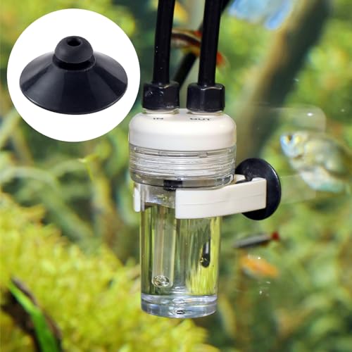 OIIKI 15PCS Fish Tank Suction Cup Clips, Black Aquarium Suction Cup Camp Clips for Fish Tank Attachments for Tank Pump, Overhead Line Tube, Fish Tank Aeration Setup