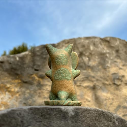2.95in TOTK Korok Statue Yahhaha Sandstone Statue, Resin Statue Fish Tank Decoration TOTK Gift Korok Statues Resin BOTW Figure Game Room Decoration