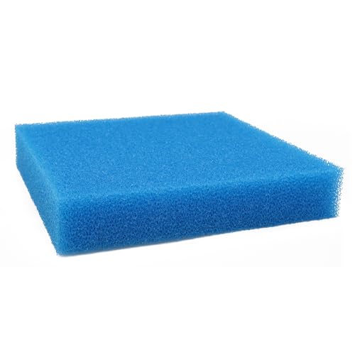 Aquarium Bio Sponge Pad Filter Media for Fish Tank,20/30/40PPI Open Cell Coarse Foam Block Foam Pre Filter Sponge (11" Lx 10.25" W x 2" H 20PPI) - size: 11" Lx 10.25"W x 2"H 20PPI
