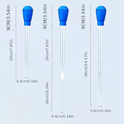 Aquarium Siphon Vacuum Cleaner,Manual Fish Tank Water Changer,Gravel Cleaning Siphon Hose,Plastic Water Pump for Freshwater Saltwater Tank,Random Pattern - color: 29CM/11.4in