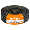 CheeMuii 50 FT 1/2" DOT Air Line PA12 Nylon 1/2 Pneumatic Tubing SAE J844 DOT Air Hose 15 Meter 1/2 Inch OD Pneumatic Air Tubing Pipe Hose Line - size: 1/2"OD-50FT-Single Layer