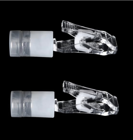 Magnetic Aquarium Veggie Clip Plant Feeding nori Seaweed Clip for Saltwater Fish Aquarium Magnet Lettuce Food clamp Fish Accessories—Patented Product (2pcs Magnetic Veggie Clip)