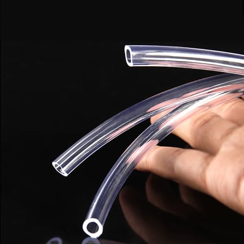 20 Feet PVC- 1/4" ID Clear Vinyl Tubing Food Grade Multipurpose Tube for Beer Line, Kegerator, Wine Making, Aquaponics, Air Hose - size: 1/4" ID, style: 20 Feet