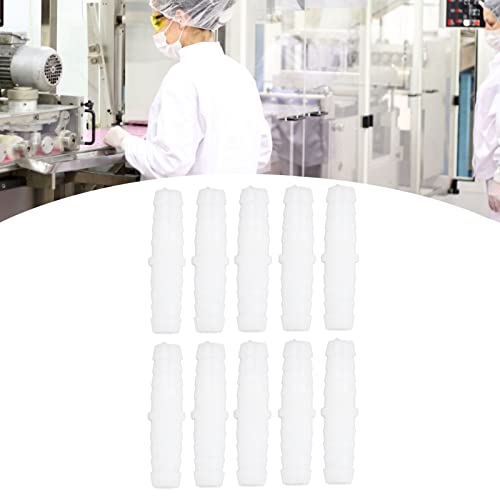 Plastic Hose Barb Fittings, Durable PE Straight Connectors for Secure Hose Connections in Aquariums Labs and Irrigation Systems 10Pcs 9-9mm Size - size: 9-9mm straight through