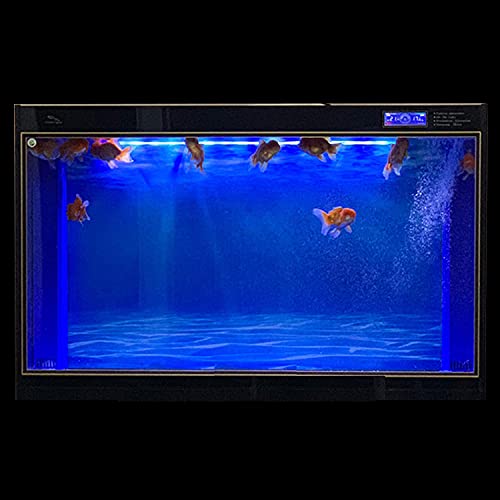 ELEBOX Aquarium Background Blue Black Fish Tank Background Wallpaper Double-Sided Aquarium Backing, Aquarium Decorations for 10 Gallon Aquarium 11.8" x 16.5" - size: 11.8" H x 16.5" L