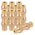 10PCS 5/32" Quick Push to Connect Fittings Brass Union Straight DOT Approved 5/32" tube OD Air Line Adapter Air Spring Suspension Kit for Car Truck Trailers and Air Brake System - color: 10PCS-DOT Push-to-Connect, size: 5/32" Od