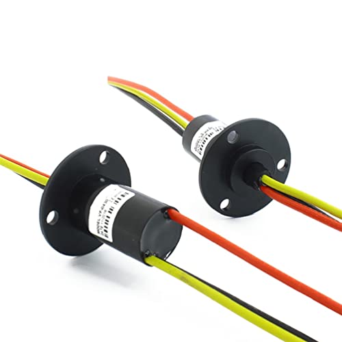 Slip Ring Electrical Slip Ring Slip Ring Connector Motor Slip Ring Rotating Connector Slip Ring Electrical Connector 3 Wires 30A Diameter 22mm - style: 3 Wires 10-30A Diameter 22mm