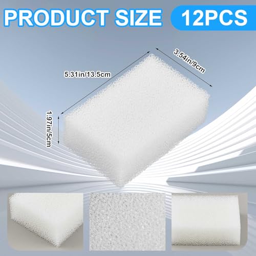 Threlaco 6 Pcs Compatible with Aquaclear 70 Foam Filter Inserts, for Filtering Mechanical and Biological Media, Keeping the Water Tank Clean and Fresh - size: Compatible with Aquaclear 70