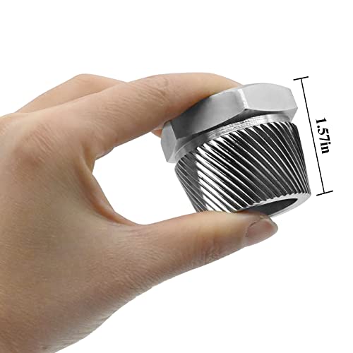 MILMUMU Compatible with Tub Drain Extractor-Removes One and a Half Inch Old or Stubborn Tub Drains （ 05255 1.5" ） - color: Chrome