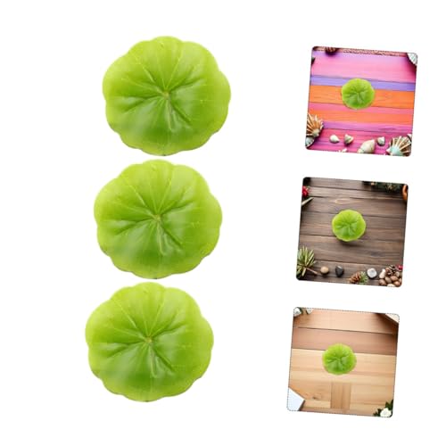 PRETYZOOM 30pcs Artificial Water Lily Leaves, Realistic Floating Water Lily Pads for Fish Tank, Aquarium, Pool, Home Decor, 2.36 Inches, Plastic