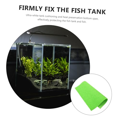 Mipcase Nonslip Fish Tank Pad Thickened Aquarium Cushioning Mat for Water Absorption Heat Preservation Material for Fish Tanks Protects Integrity of Aquariums