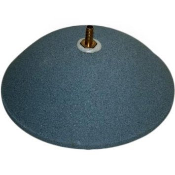 Large Dome High Output Sintered Airstone, 8 Inch (200mm) Heavy Duty Dome Air Stone Large, for Koi Fish Pond or Large Aquarium Aeration | Bubble Diffuser Used with Air Pumps and Fish Tanks