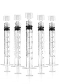 Luer Lock Syringe 3ml - Sterile Disposable Syringes without Needles (10 Pack), Individual Sealed Packaging - size: 3ml