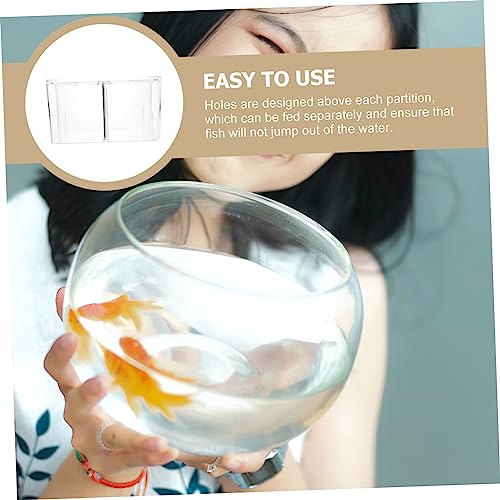 BESPORTBLE Fish Tank Breeder Box Aquarium Fish Breeder Hatching Box Oxygen Opening Isolation