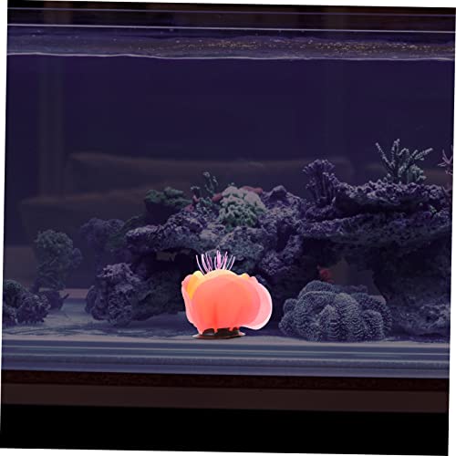 Milisten Colorful Water Lily Decoration for Aquariums Lifelike Aquatic Plant Ornament for Fish Tanks for Freshwater and Environments