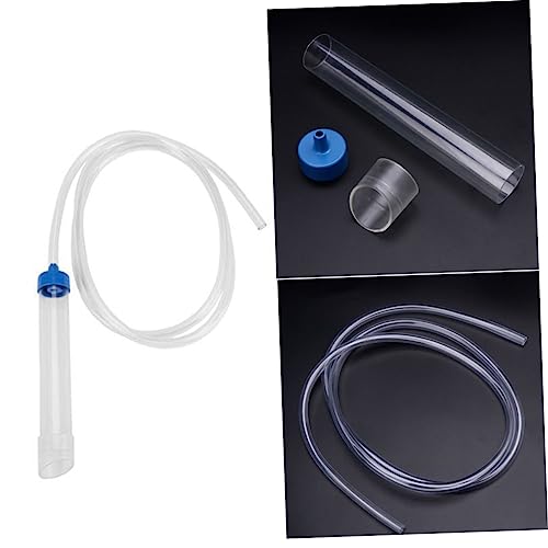 Kisangel Gravel Manual Cleaner for Aquarium Fish Tank Tool Set Gravel Easy to Install Keep Your Tank Clean