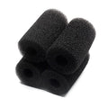 Bivethoi 4 Pcs Pre-Filter Foam Sponge Roll, Aquarium Intake Filter Media Sponge, Compatible Filter Accessories for Aquarium Fish Tank (Black)